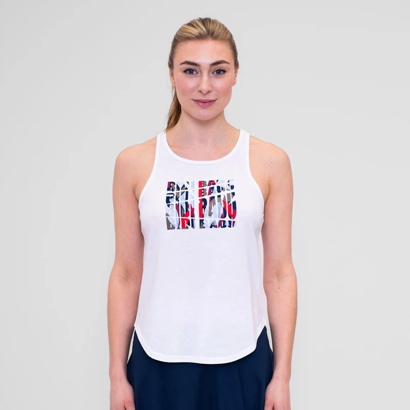New York 2024 Chill Tank-Top Damen-Weiß