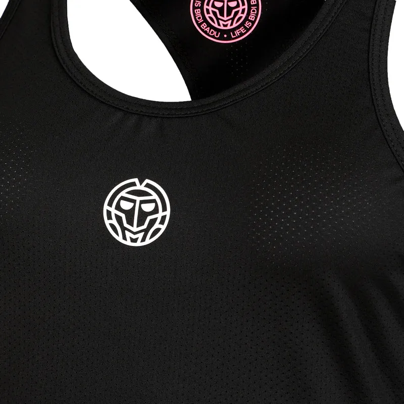 Crew Tank-Top Mädchen-Schwarz