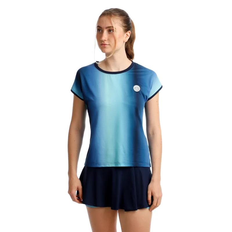 Spectrum T-Shirt Damen-Dunkelblau,Hellblau