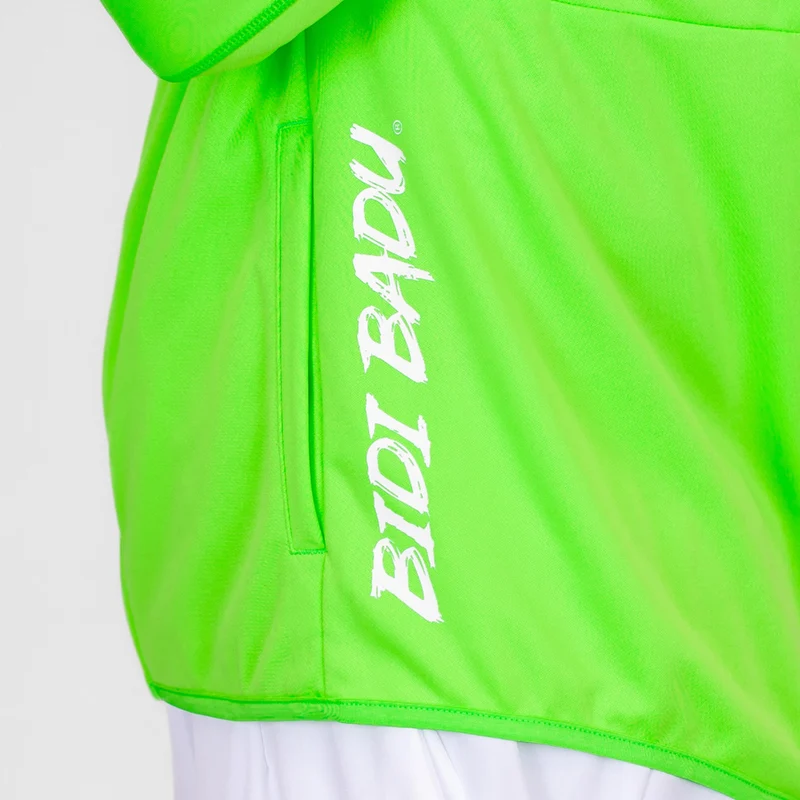 Crew Hood Sweatjacke Herren-Neongrün