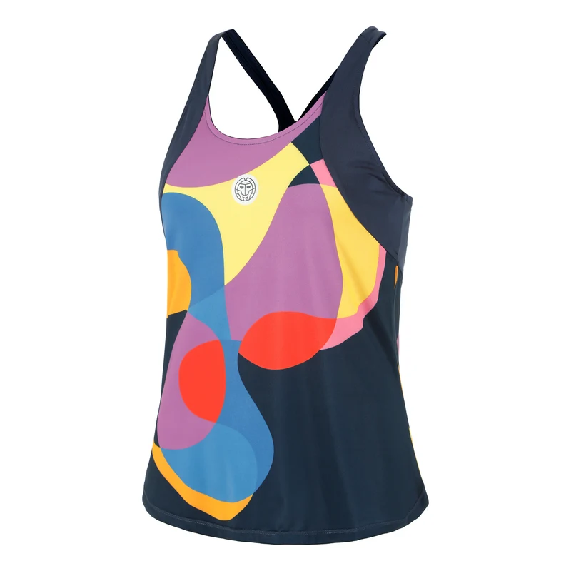 Twiggy Tank-Top Damen-Dunkelblau,Mehrfarbig