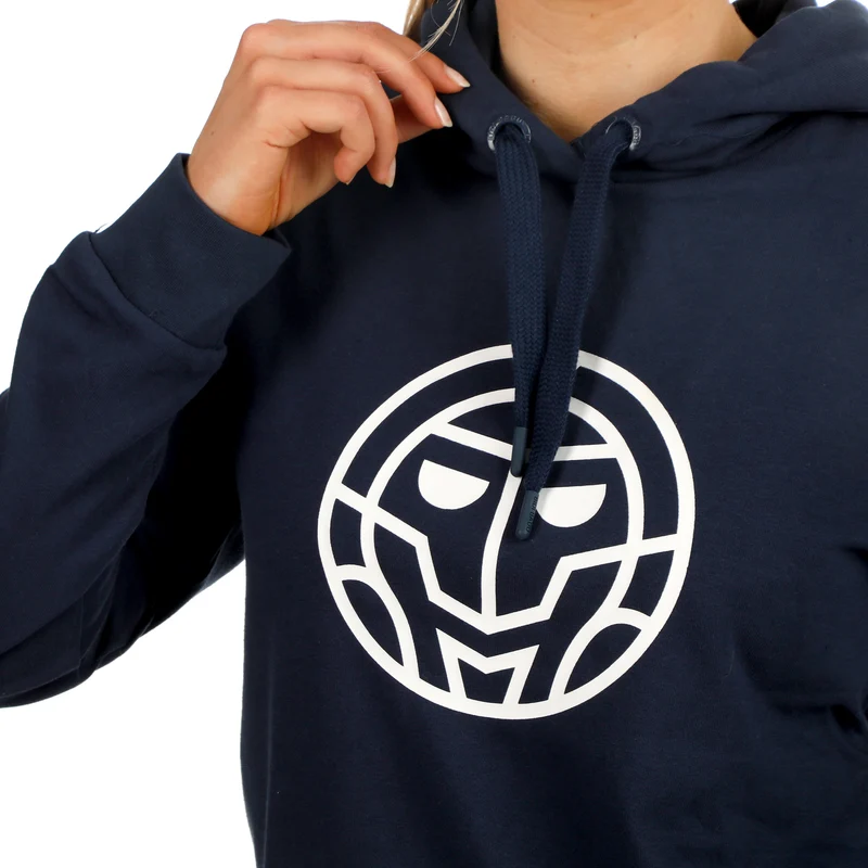 Crew Logo Hoody Damen-Dunkelblau
