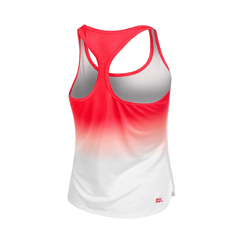 Crew Gradiant Tank-Top Mädchen-Rot,Weiß