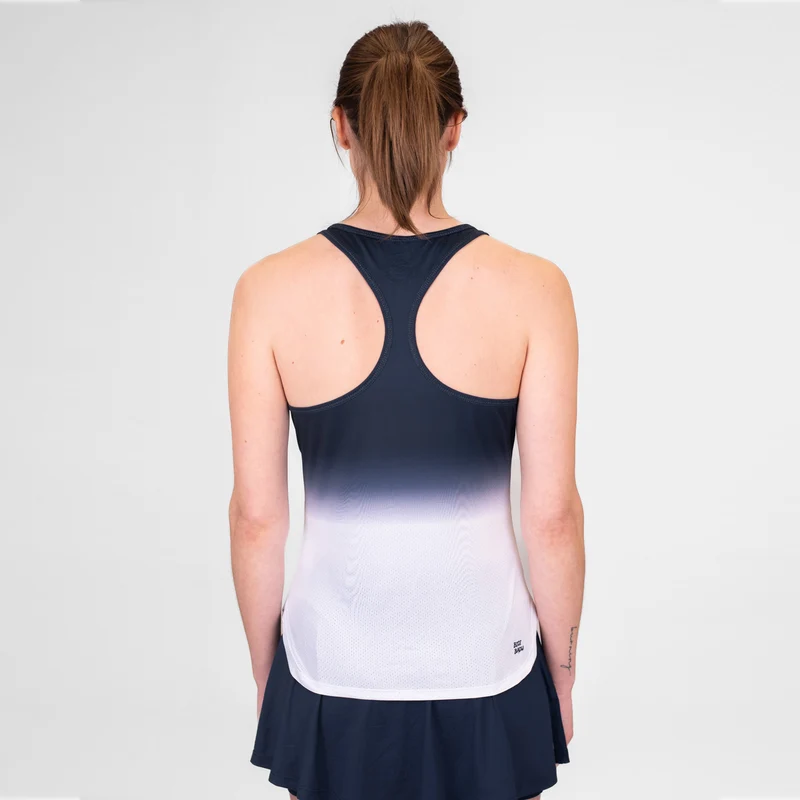 Crew Gradiant Tank-Top Damen-Dunkelblau,Weiß