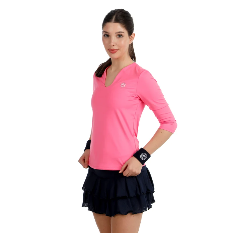 Crew 2.0 V-Neck Longsleeve Damen-pink