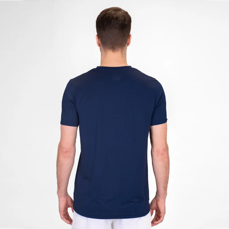Crew T-Shirt Herren-Dunkelblau