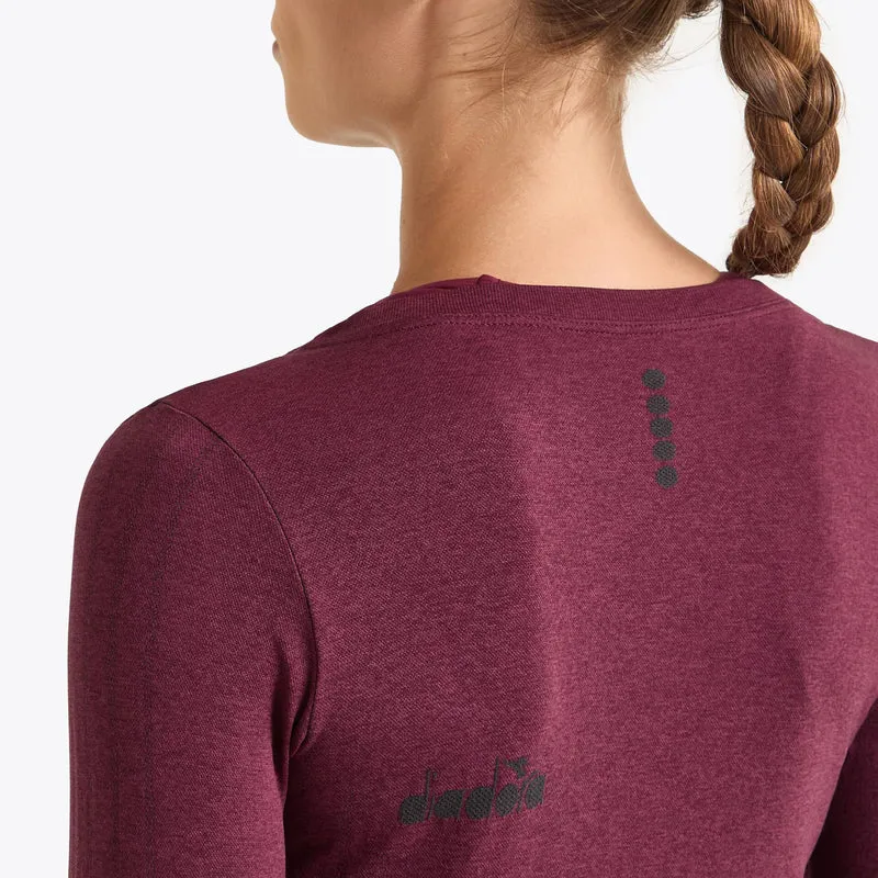 Icon Stratouno Longsleeve Damen - berry